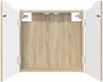 vidaXL Кабинет за дартборд Дъб сонома 56 x 12 x 63 см (8006653)