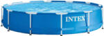 Brius Piscina cadru metalic Intex, 366x76 cm, 6500 litri, rotunda (444-28210NP) Piscina