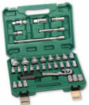 Exploit 32 db-os dugókulcs készlet, 1/2"-os, racsnival