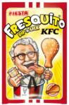 Fiesta Fresquito KFC nyalóka por csirkecomb alakban, kóla ízesítéssel 17 g (26785)