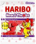 HARIBO szív alakú zselatin cukorkák gyümölcs ízekkel 140 g PM (27071)