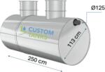 Custom Tanks Separator hidrocarburi 5l/s 2500 litri (CST2500SHID)