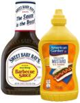  Sweet Baby Ray's BBQ szósz 510 g + American Garden U. S. Squeeze Mustár 397 g (EL590)