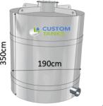 Custom Tanks Rezervor vertical 10MC (LT-10-RV)