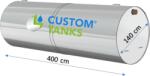 Custom Tanks Fosa septica ecologica 6000 L - 3 camere - Fosa+Kit 3 camere 6000 L (LT-6000)
