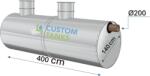 Custom Tanks Separator hidrocarburi 20l/s 6000 litri (CST6000SHID)