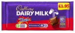 Cadbury Daim tejcsokoládé mandulás karamellás darabokkal 120 g PM (27426)