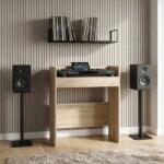 vidaXL DJ маса Дъб сонома 102 x 45 x 102 см Инженерна дървесина (8006742)