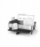 simplehuman Compact Acél Edényszárító Csepegtető Fekete (KT1181)