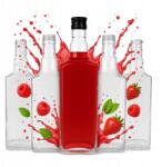 Bimberek 5x Whisky üvegpalack 500ml likőr Whisky Bor tinktúrák Olaj Alkohol (5x Butelka szklana Whisky 500ml)