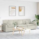 vidaXL Canapea modulara cu perne, crem GartenMobel Dekor (3321106) Canapea