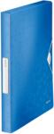 Leitz Mapa Jumbo LEITZ Wow, PP, 30mm - albastru metalizat albastru A4 30 mm Mapa plastic cu elastic Cu elastic (L-46290036)