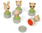Bigjigs Toys Ștampile din lemn cu cerneală Animale 1 buc (DDBJ36066-1)