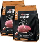 Pan Mięsko PAN MIĘSKO Vițel cu rață hrană uscată pentru pisici M 2x400 g