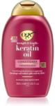 OGX Keratin Oil подсилващ балсам с кератин и арганово масло 385ml