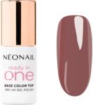NEONAIL Ready In One 3in1 UV Gel Polish lac de unghii sub forma de gel cu pulbere de diamante culoare 07 One Mocha Brown 7.2 ml