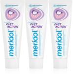 Meridol Fast Action pastă de dinți pentru protecția gingiilor pentru dinti sensibili 3x75 ml