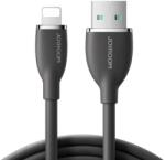 JOYROOM USB Lightning Töltő/adat Fekete 1.2m 6941237101228 (6941237101228)