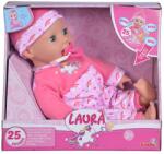 Simba Toys Интерактивна кукла Simba - Laura Tickle Baby, с 25 звука, 38 cm (105140529) - ozone