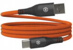 Myphone Cablu Hammer USB-A la USB-C, 3A , 65W, 1m, Portocaliu (AKC001409)