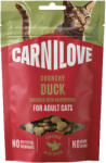 CARNILOVE Crunchy Snack Gabonamentes Jutalomfalat Macskáknak (Kacsa és Málna) - 50 g - mancsbazis - 645 Ft
