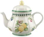 Villeroy&Boch teáskanna, French Garden Fleurence kollekció, 1L, 6 csésze, prémium porcelán