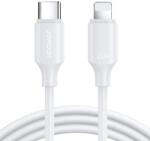 JOYROOM USB 2.0 Type C Lightning Töltő/adat Fehér 1m 6956116735418 (6956116735418)