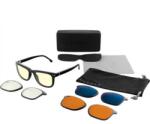 GUNNAR Cupertino + All Lenses bundle számítógépes szemüveg fekete (BUN-CUP04)