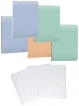 Herlitz Pachet 5 caiete A4 + coperti, 60 file, patratele, hartie 70 g/mp FSC, coperta PP, culori asortate, Herlitz PCKHZ400211750COP