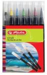 Herlitz Carioci cu varf pensula, x brush, 6+1/set Herlitz HZ400200060