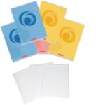Herlitz Pachet 5 caiete A4 + coperti, 48 file, dictando, hartie 70 g/mp FSC Mix, culori asortate Rainbow, Herlitz PCKHZ400211740COP