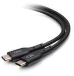 C2G USB 2.0 Type C Összekötő Fekete 2m 28881 (28881)