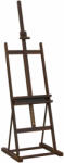  HOMCOM állítható bükkfa festőállvány rekesszel, 53 x 50, 5 x 171-230 cm, Caffe