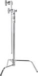 Kupo Cl-20mk 20" Master C-stand With Sliding Leg & Quick Release - Silver Kit (cl-20mk) - bluechip