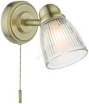 där lighting group Där Lighting CED0775 - Настенно осветително тяло за баня CEDRIC 1xG9/25W/230V IP44 месинг (EN0743)