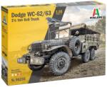 Italeri Model de asamblat Italeri Militare: Camioane - Camion american Dodge WC-62/63 1 1/2 ton 6x6 Truck (ITA96230)