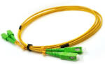 AFL Hyperscale SC/APC - SC/APC дуплексна пач корда, 9-125, жълта, 5 метра (SCASCA09DYE5)
