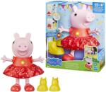 Hasbro Păpușă interactivă Hasbro Peppa Pig - Muddy Puddles, 30 cm (F8873)
