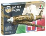 Italeri Model de asamblat Italeri Militar: Avion - Avion de vânătoare italian Macchi MC. 202 Folgore Aces (ITA1481)
