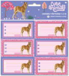 Ars Una Ars Una: Cute animals lovas csomagolt füzetcímke 3x6db (53835260)