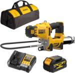 DEWALT DCGG581P1G-QW Zsírozógép Li-Ion, 18V + Szerszámtáska (DCGG581P1G-QW)