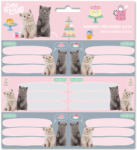 Ars Una Ars Una: Cute animals-tea party cicás csomagolt füzetcímke 3x6db (53835321)