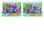 Simba Toys Doll - children Simba Evi with a Bike 105730783, 12 cm