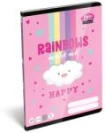 ICO Lollipop Rainbow: Тетрадка с редове - A5, 2. клас (7500168001)