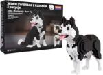 QBI QBI, Caine Husky, 3 in 1, cuburi de constructie, 1046 de piese