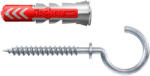 Fischer 535003 DuoPower Univerzális dübel 8x40 RH körkampóval (535003)
