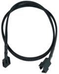 Phobya Cablu prelungitor Phobya 4-pini PWM, 60cm, Black, 81092