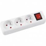 Office Products Power Strip Office Products Anti-Surge 3 Sockets 3 m White (13113341-14)