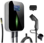 Besen Wallbox 11kW EV töltőállomás elektromos járművekhez, 6m kábel, DLB DLB érzékelővel (BS20-BC-11KW-DLB)