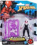 Spiderman Figurina cu accesorii, Marvel Spider-Man, ActionVerse, Ghost-Spider, G2854 Figurina